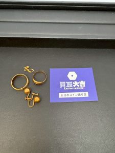 金アクセサリー 指輪・イヤリングの買取実績｜買取大吉五日市コイン通り店