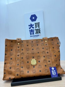 【ブランド買取】MCM(エムシーエム)ヴィセトス柄 トートバッグ コニャック - 広島市安佐南区八木の買取大吉 ラ・ムー八木店