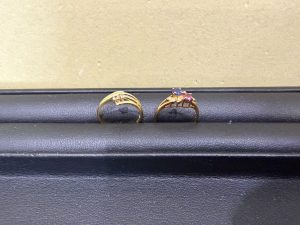 金 K18 指輪 貴金属