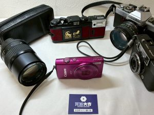 カメラ・交換レンズまとめ買取実績|買取大吉五日市コイン通り店