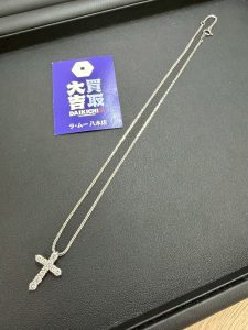 【出張買取】ダイヤモンドが輝くクロスネックレス - 広島市安佐南区の買取大吉 ラ・ムー八木店