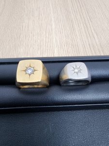 K18リング Pt900リング