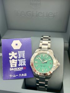 【時計買取】タグ・ホイヤー アクアレーサー ソーラーグラフ - 広島市安佐南区の買取大吉 ラ・ムー八木店