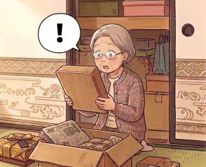 使わないまま何十年もしまってある
