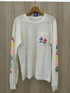 【出張買取対応】広島市五日市の買取大吉五日市中央店が高価買取したクロムハーツ（CHROME HEARTS）のマルチカラークロス長袖Tシャツ