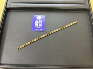 【出張買取】金の喜平ブレスレット - 広島市安佐南区の買取大吉 ラ・ムー八木店