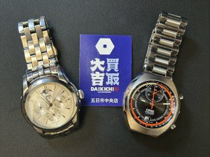 【出張買取対応】広島市五日市の買取大吉五日市中央店が高価買取したオリス（ORIS）の機械式腕時計2本