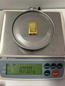 K24インゴット100G