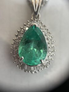 エメラルド ダイヤモンド ネックレス 買取 浜松市浜名区 遠鉄ストアきらりタウン店