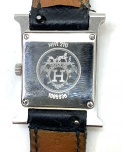【HERMES(エルメス)】の『Hウォッチ HH1.210 SV(ブラック)』