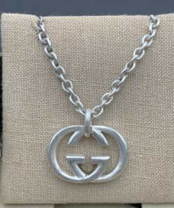 【GUCCI】 インターロッキング ネックレス