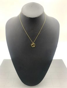 【TIFFANY & CO. (ティファニー) 】の「アップル ネックレス 750 (K18YG)」