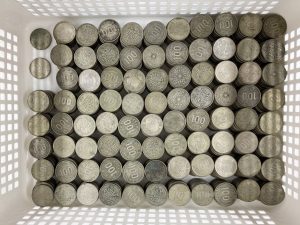 銀貨いっぱい