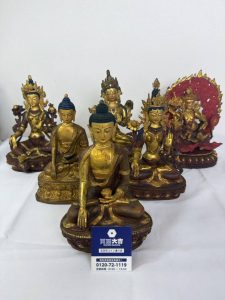 買取大吉五日市コイン通り店で査定した複数の仏像・仏教美術品・骨董品