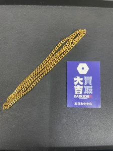 【無料出張買取】広島市五日市の買取大吉五日市中央店が高価買取した重量のある18金(K18)の喜平チェーンネックレス