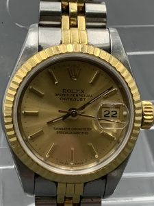 【ROLEX（ロレックス）】デイトジャスト コンビ レディース 69173