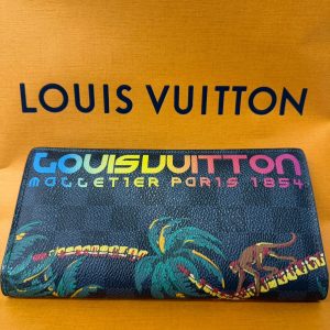 LV ダミエ コバルト ポルトフォイユブラザ