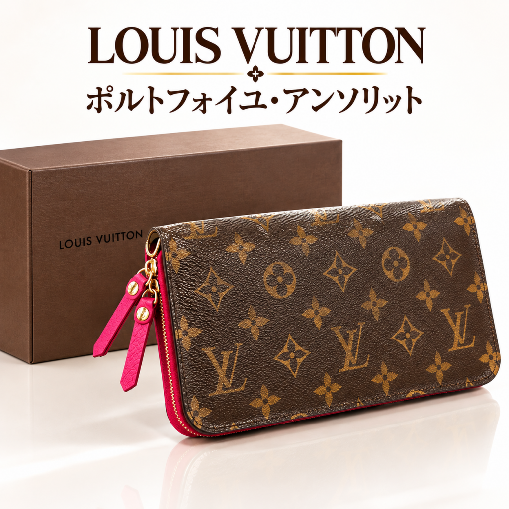 ルイ・ヴィトンのモノグラム財布