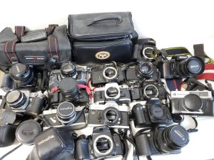 一眼レフ フィルムカメラ レンズ